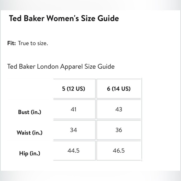 NWOT TED BAKER LOUNIA Fluted Sleeve Knitted Bodycon Midi Blue Dress sz 14 - Picture 2 of 7